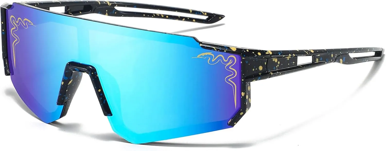 1/2/3 pcs Youth Baseball Glasses Boys Girls UV400 Kids Teen Sunglasses Child Young Men Women Football Eyewear