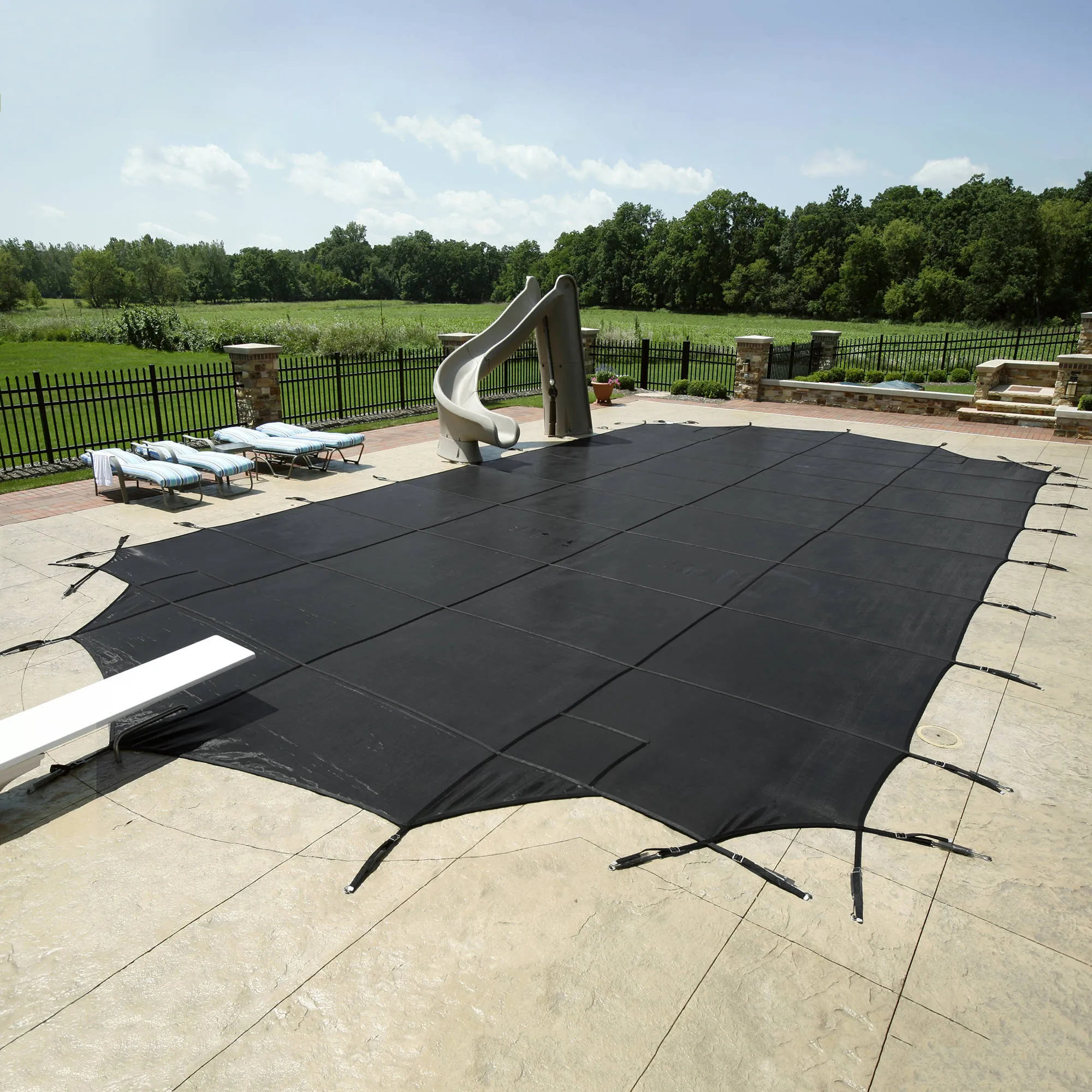 30-Year Premium Mesh In-Ground Pool Safety Cover