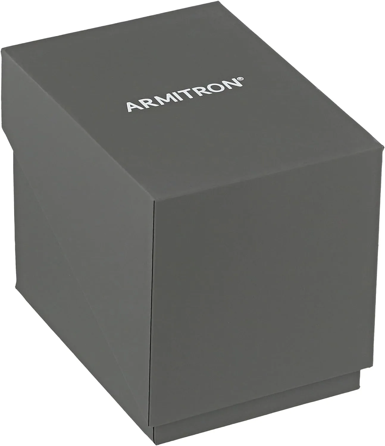 Armitron Men's Genuine Crystal Accented Leather Strap Watch