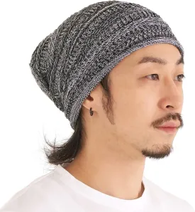 CHARM Extra Slouchy Summer Beanie for Men - Women Baggy Hipster Knit Cotton Slouch Hat