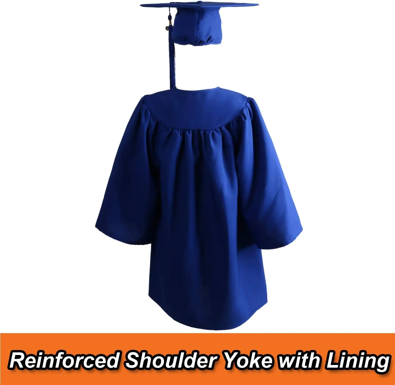 OSBO GradSeason Unisex Matte Kindergarten Graduation Gown Cap Tassel Set 2025