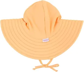 RuffleButts Baby/Toddler Girls UPF 50  Sun Protective Wide Brim Swimwear Sun Hat