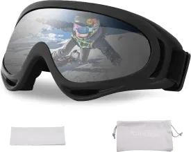 Ski Goggles Snowboard Ski Snow Windproof Dustproof Goggles Glasses Motorcycle Goggles Cycling Glasses for Men Women