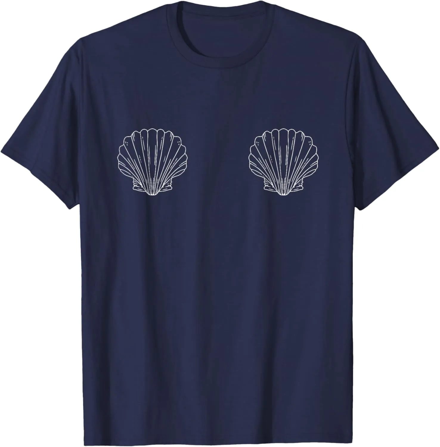 Venus-Inspired Seashell Design - Embrace Coastal Elegance T-Shirt