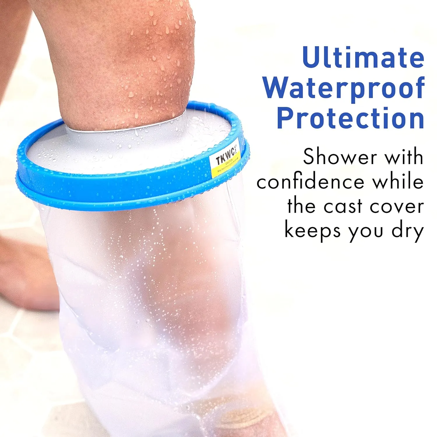 Water Proof Leg Cast Cover for Shower - #5738 - Watertight Foot Protector