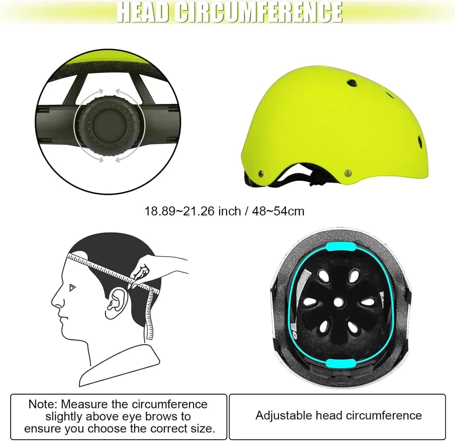 WayEee Kids Bike Helmet Set Skateboard Knee Pads, Helmet Pad Set Protective Gear Set Adjustable for Girls Kids 3-10 Helmet Elbow Pads Wrist Guards for Sport Cycling Bike Roller Skating Scooter