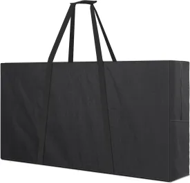 ZKOO Cornhole Carrying Case Fits 4' x 2' Regulation Size Board, Heavy-Duty 600D Cornhole Boards Bag with Extra Pockets for Cornhole Outdoor Games, Only Bag